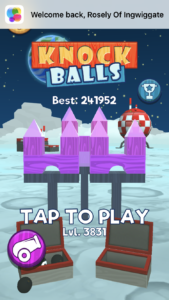 Knock Balls High Score 