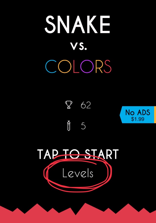 How to Play Levels in Snake vs. Colors